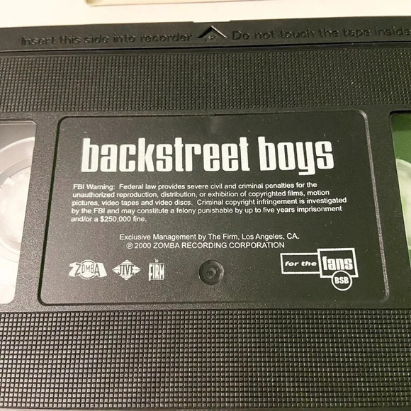 2000 Backstreet Boys For The Fans VHS Tape Behind the Scenes Tour  Live - Picture 8 of 11